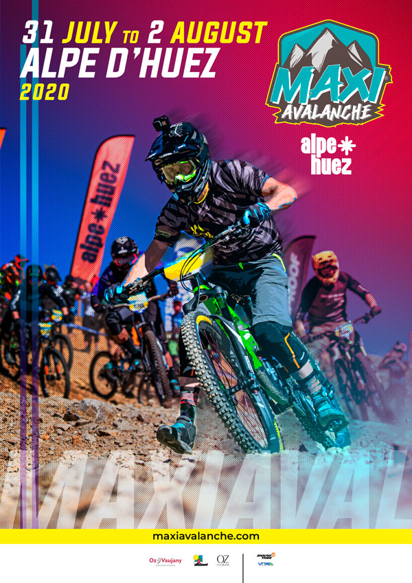 mountain bike avalanche race